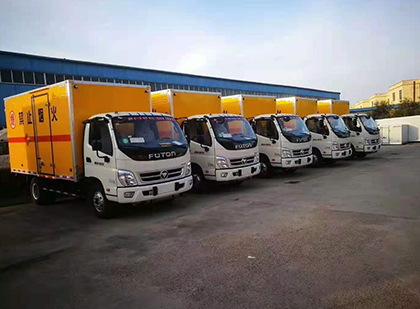 黄流镇爆破器材运输车