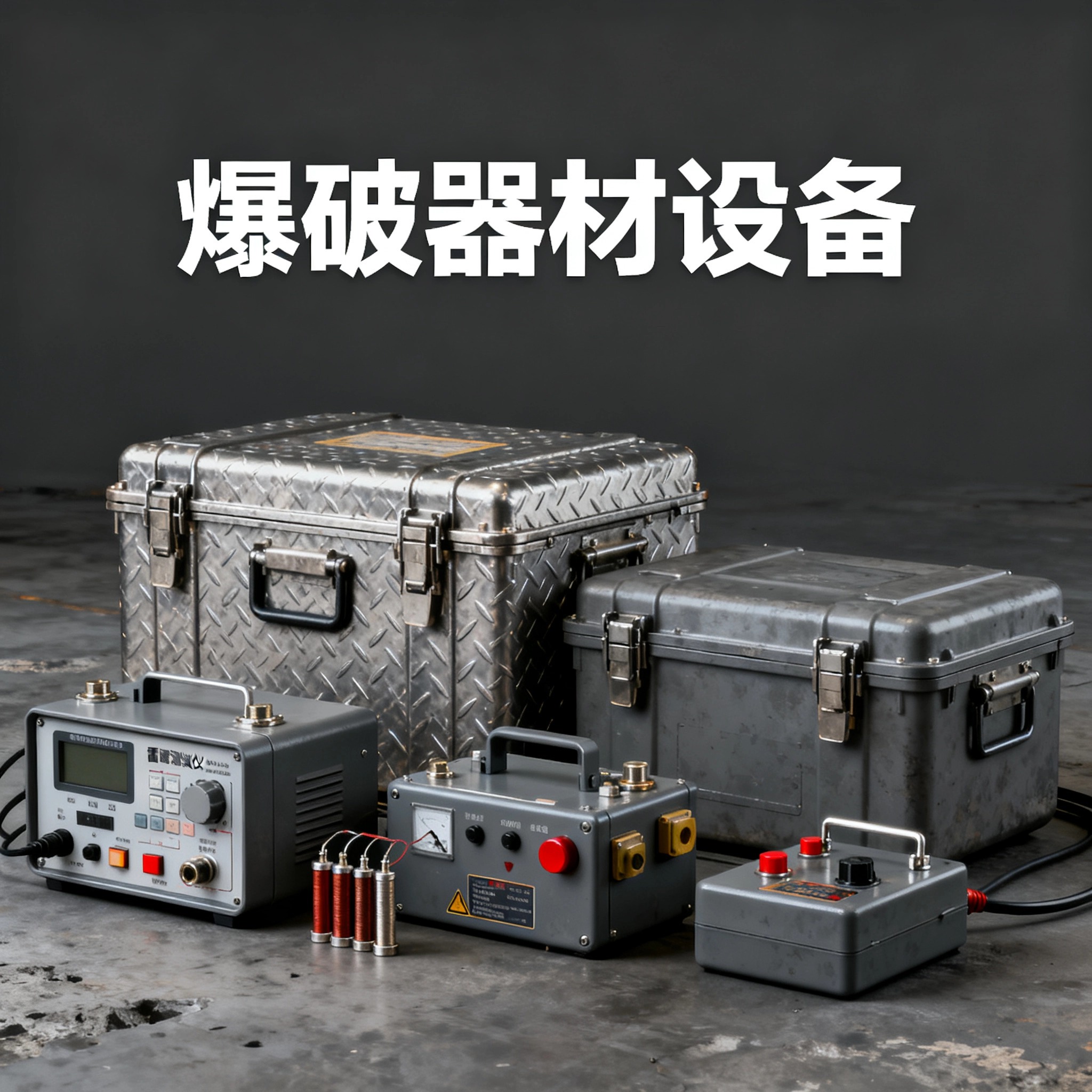 黄流镇爆破工程师的“兵器库”：常用器材一册通